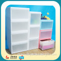 Clear diy plastic drawer storage box